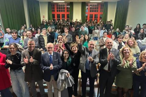 Encuentro de becarios del programa Campus Rural en Jaca.